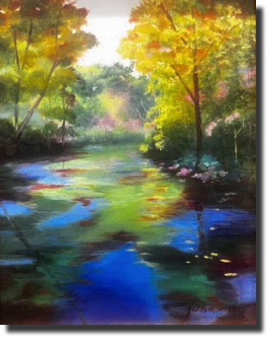 Luminous Waters
Oil on Canvas , Framed
24W x 25h $450